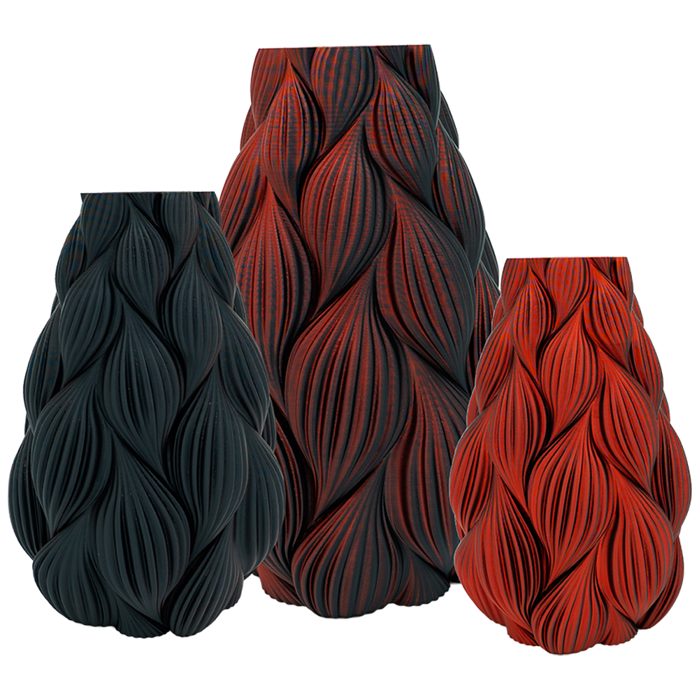 Lamina 3D-Vase – 3D-gedruckte Vase – langlebiges PLA – geeignet für künstliche Blumen