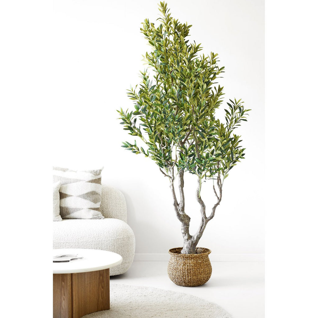 Olivenbaum, Kunstbaum, grün, H:220 cm