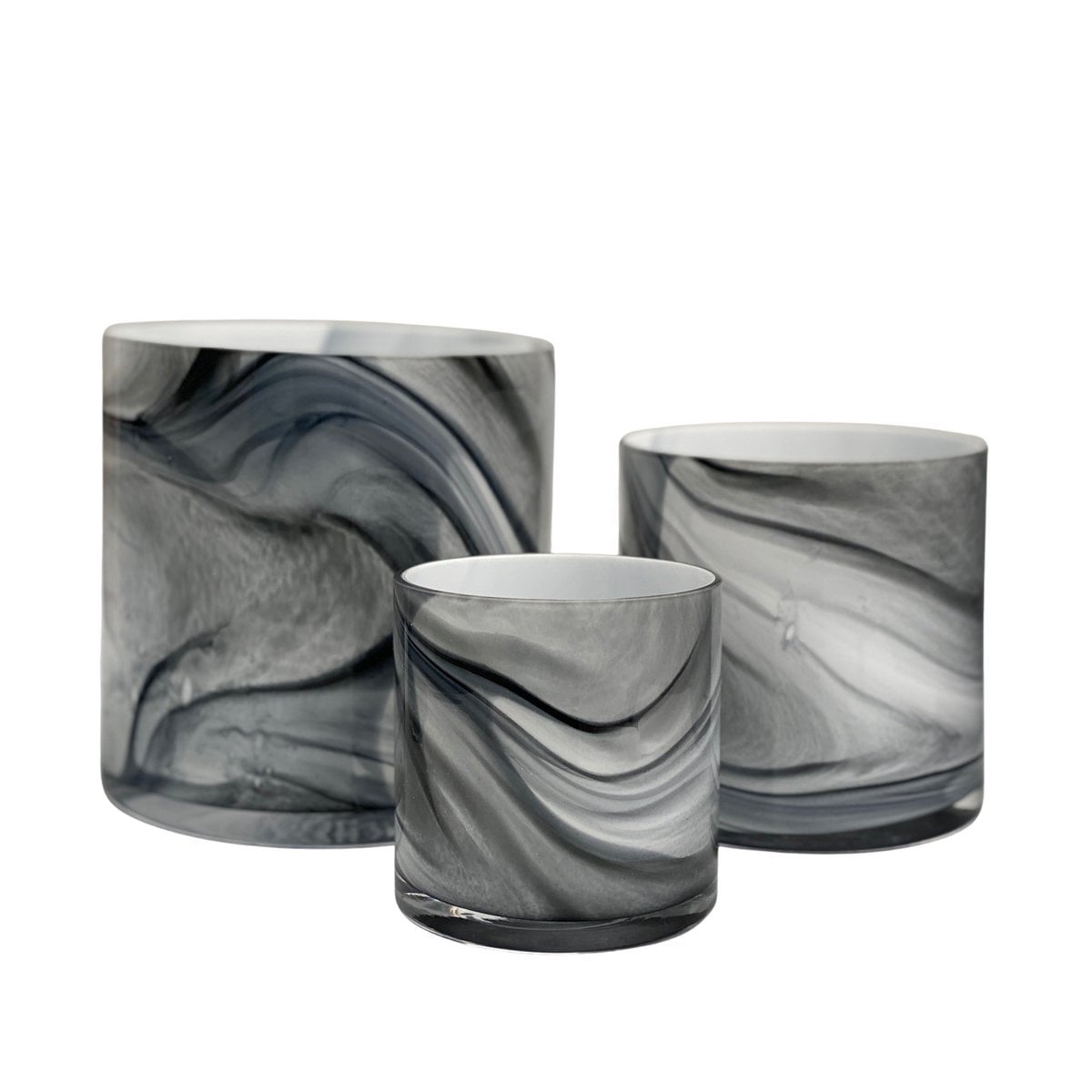 Tee - Lichthalter - Celtic Marmor (Set von 2 Teilen)