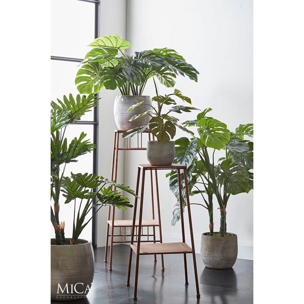 Künstliche Pflanze Monstera grün