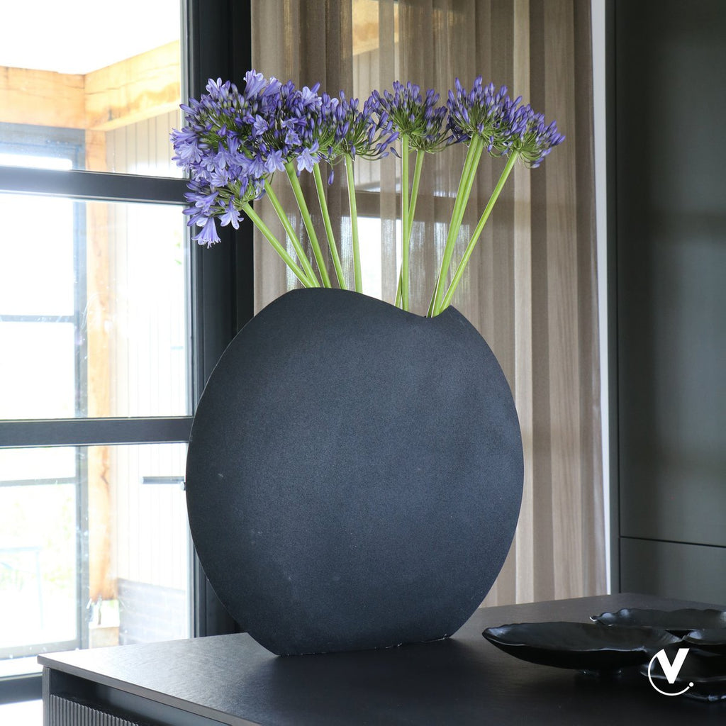 Umschlagvase Machala – Schwarz | Vase The World