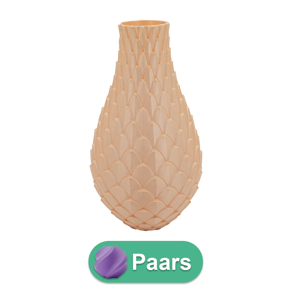 Sirena 3D-Vase – 3D-gedruckte Vase – nachhaltiges PLA – geeignet für künstliche Blumen