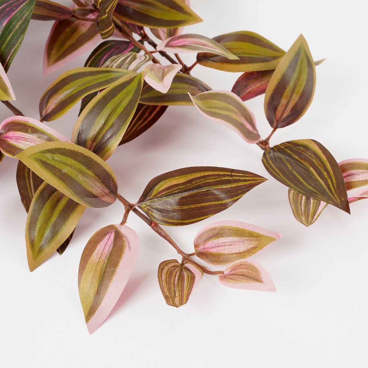Künstliche Hängepflanze Tradescantia Dunkelrot