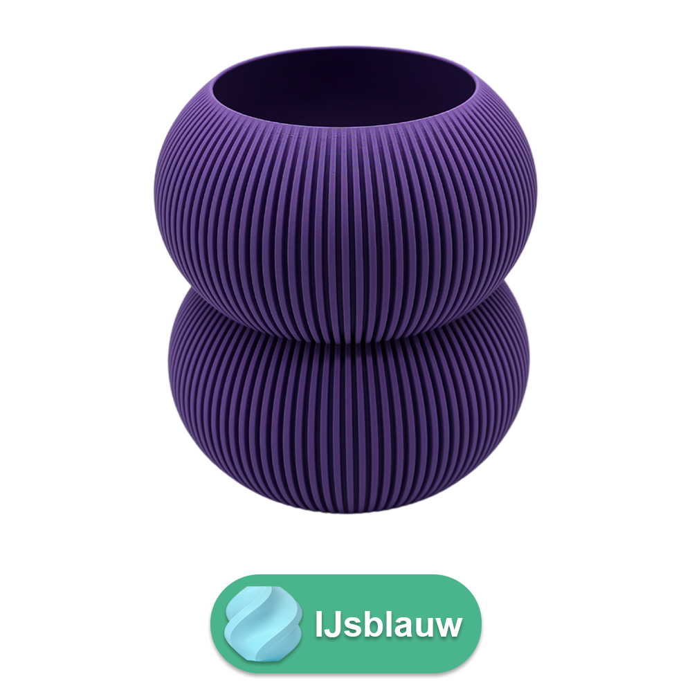 Elaro 3D-Vase – 3D-gedruckte Vase – nachhaltiges PLA – geeignet für künstliche Blumen