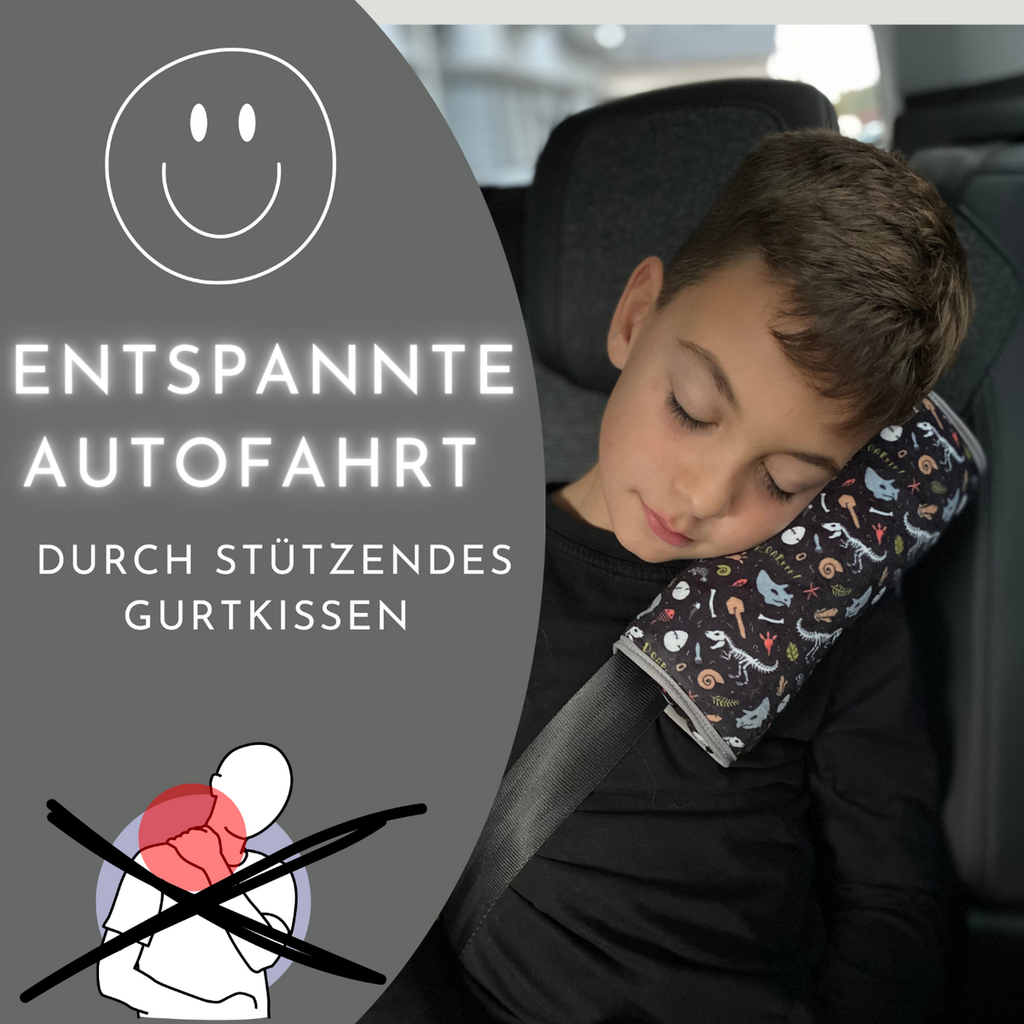 HECKBO Gurtkissen mit Klettverschluss am Sicherheitsgurt