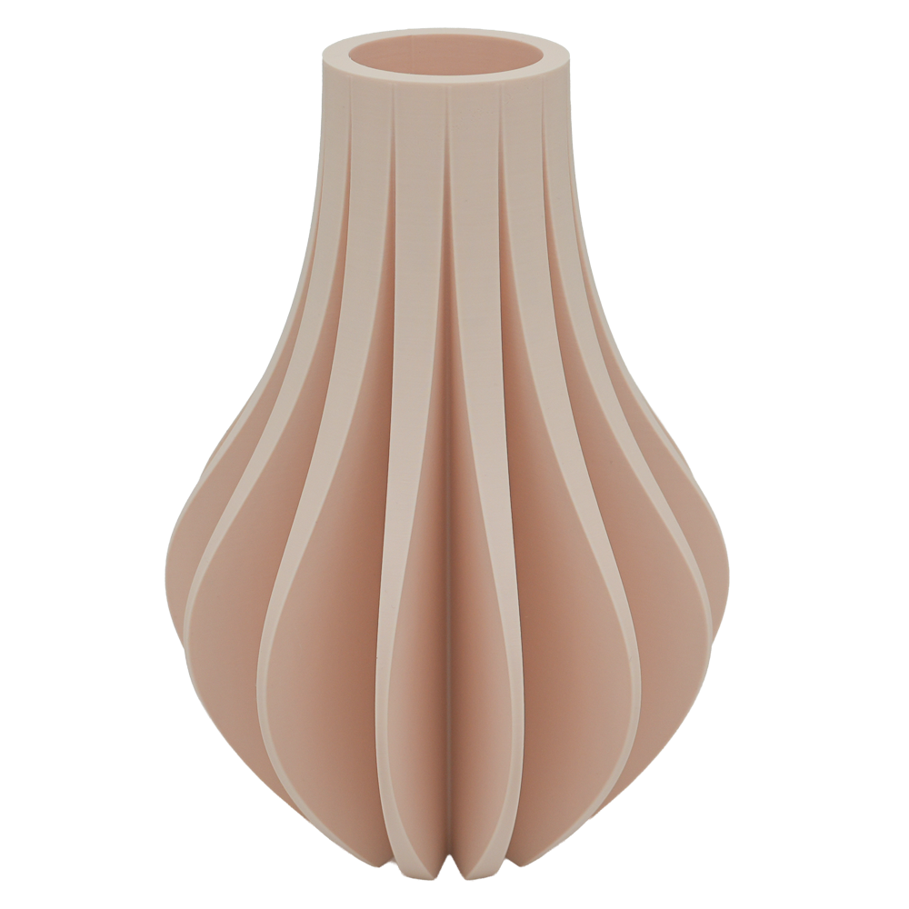Aventa 3D-Vase – 3D-gedruckte Vase – nachhaltiges PLA – geeignet für künstliche Blumen