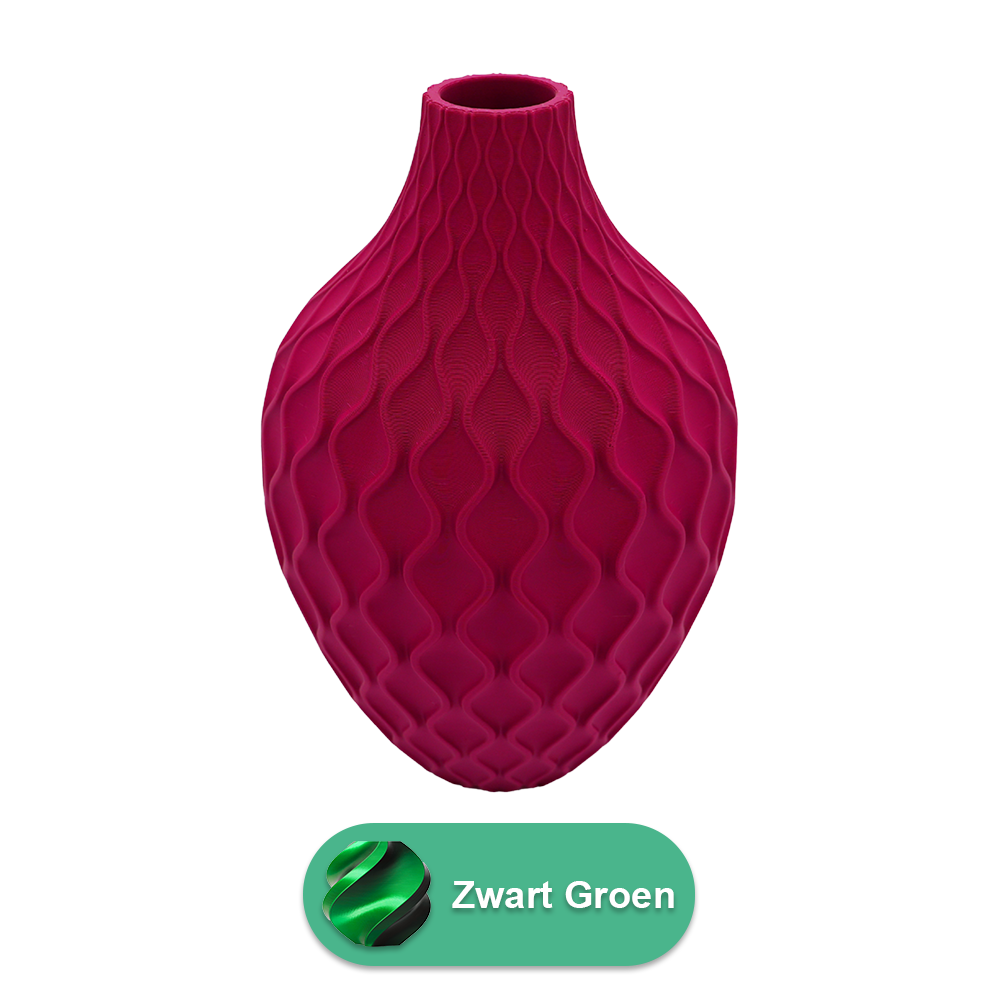 Ophira 3D-Vase – 3D-gedruckte Vase – nachhaltiges PLA – geeignet für künstliche Blumen