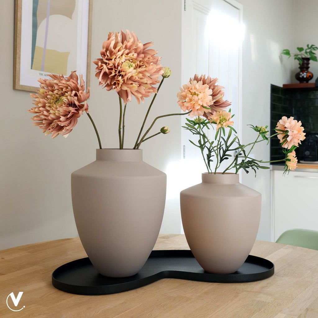Vase Tujela Elfenbein – Detailansicht Rand
