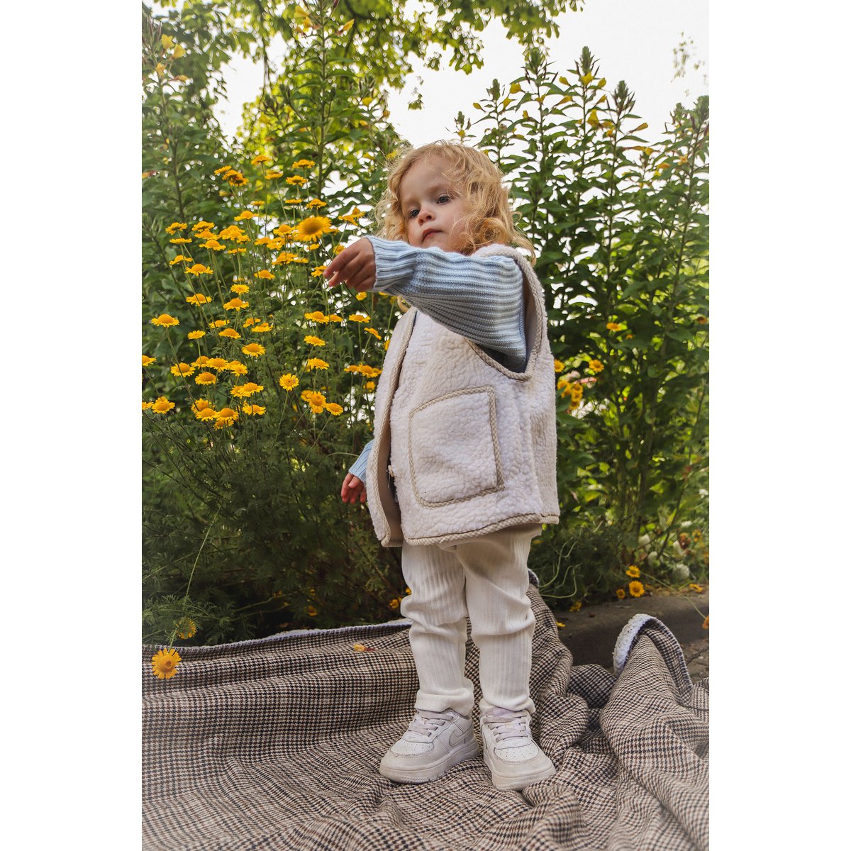 Mohnweste (Unisex)