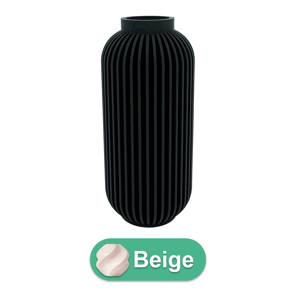 Stravo 3D-Vase – 3D-gedruckte Vase – nachhaltiges PLA – geeignet für künstliche Blumen