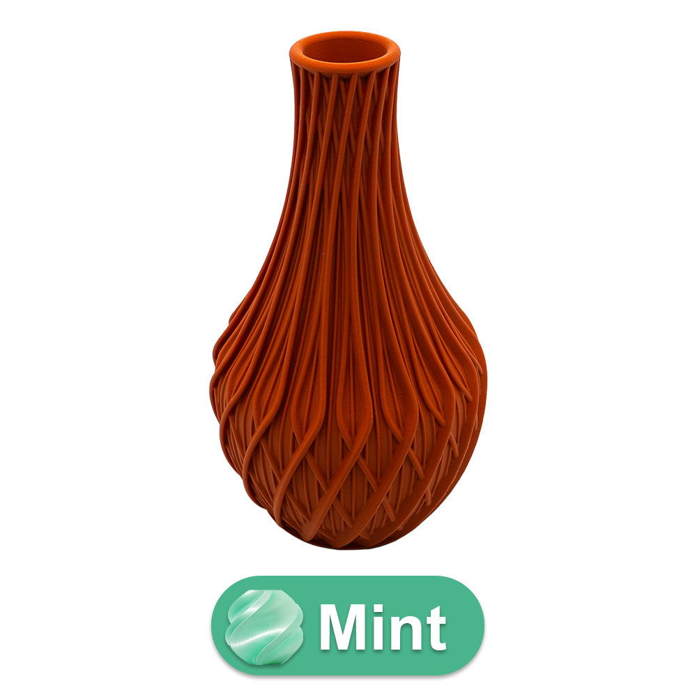 Miroa 3D-Vase – 3D-gedruckte Vase – nachhaltiges PLA – geeignet für künstliche Blumen