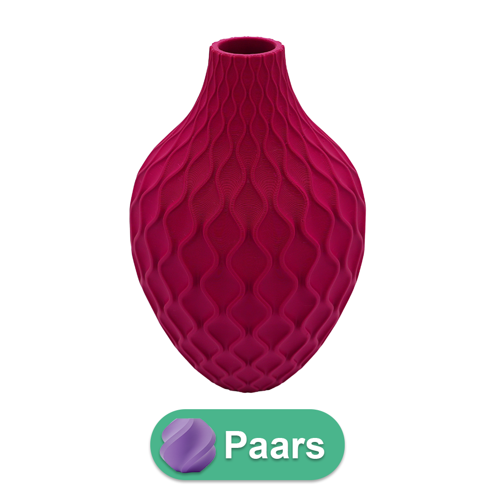 Ophira 3D-Vase – 3D-gedruckte Vase – nachhaltiges PLA – geeignet für künstliche Blumen