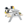 Children´s picnic bench „Nicki für 4”, grey