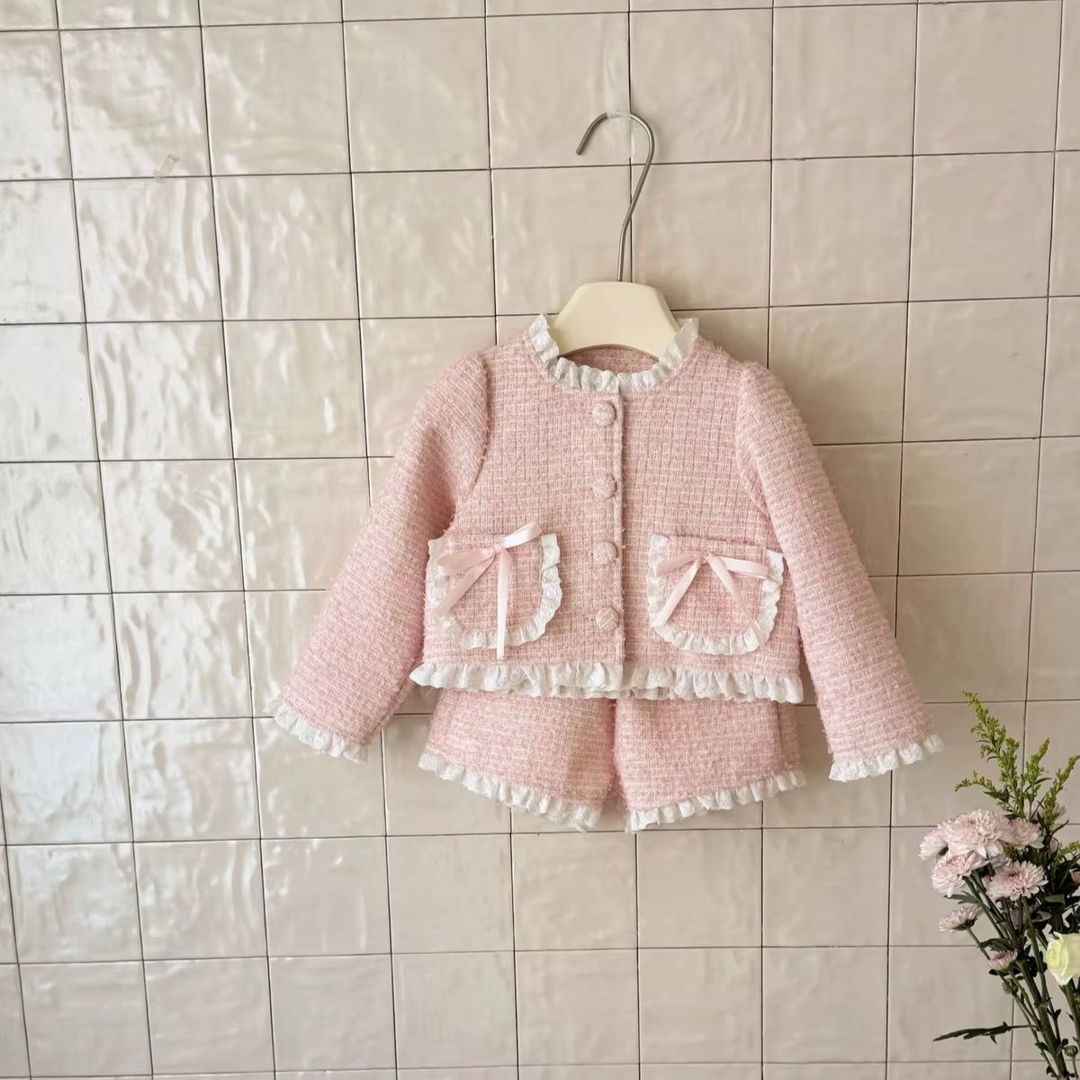Jenny Tweed-Set – Jacke und Shorts