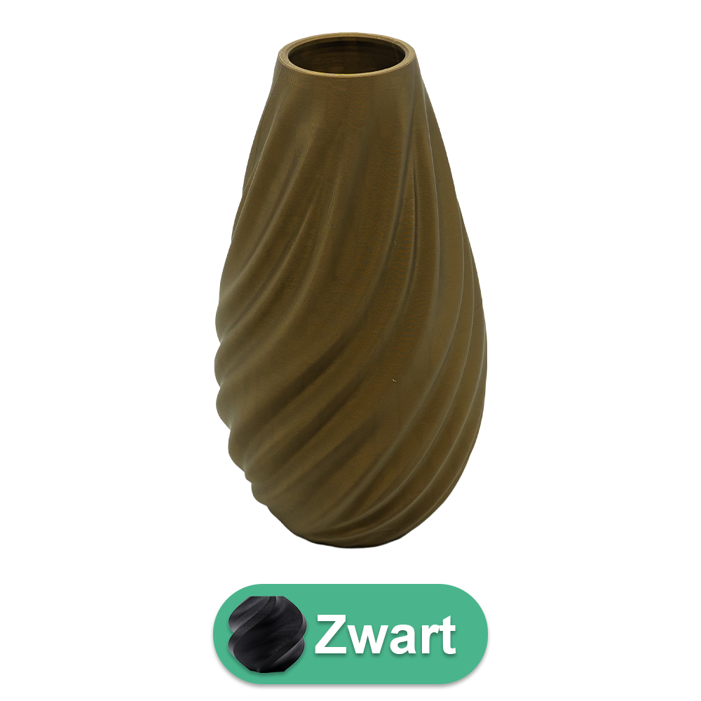 Lunaris 3D-Vase – 3D-gedruckte Vase – nachhaltiges PLA – geeignet für künstliche Blumen