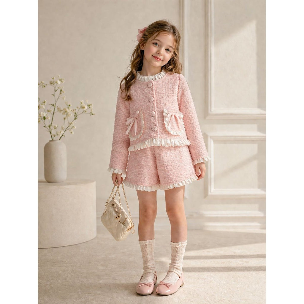 Jenny Tweed-Set – Jacke und Shorts