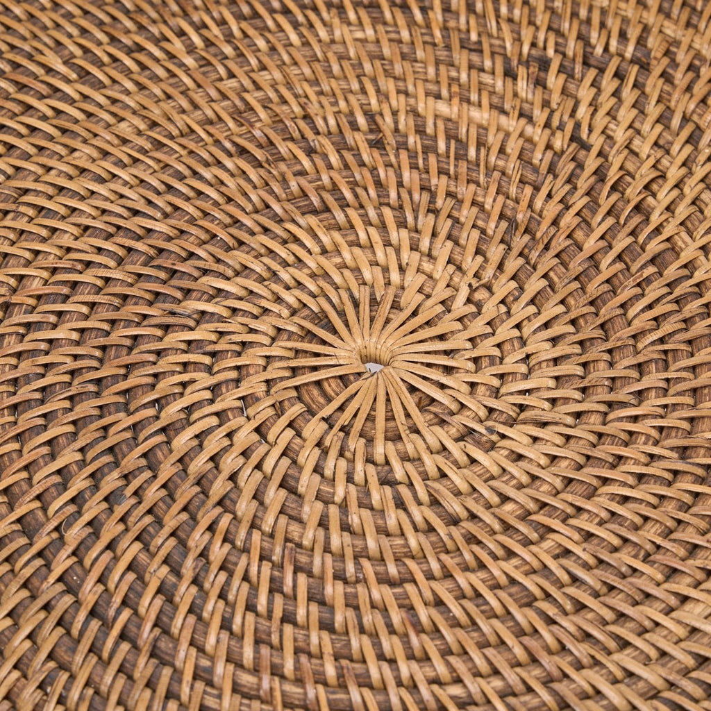 Das Rattan Rise Tablett – Naturbraun