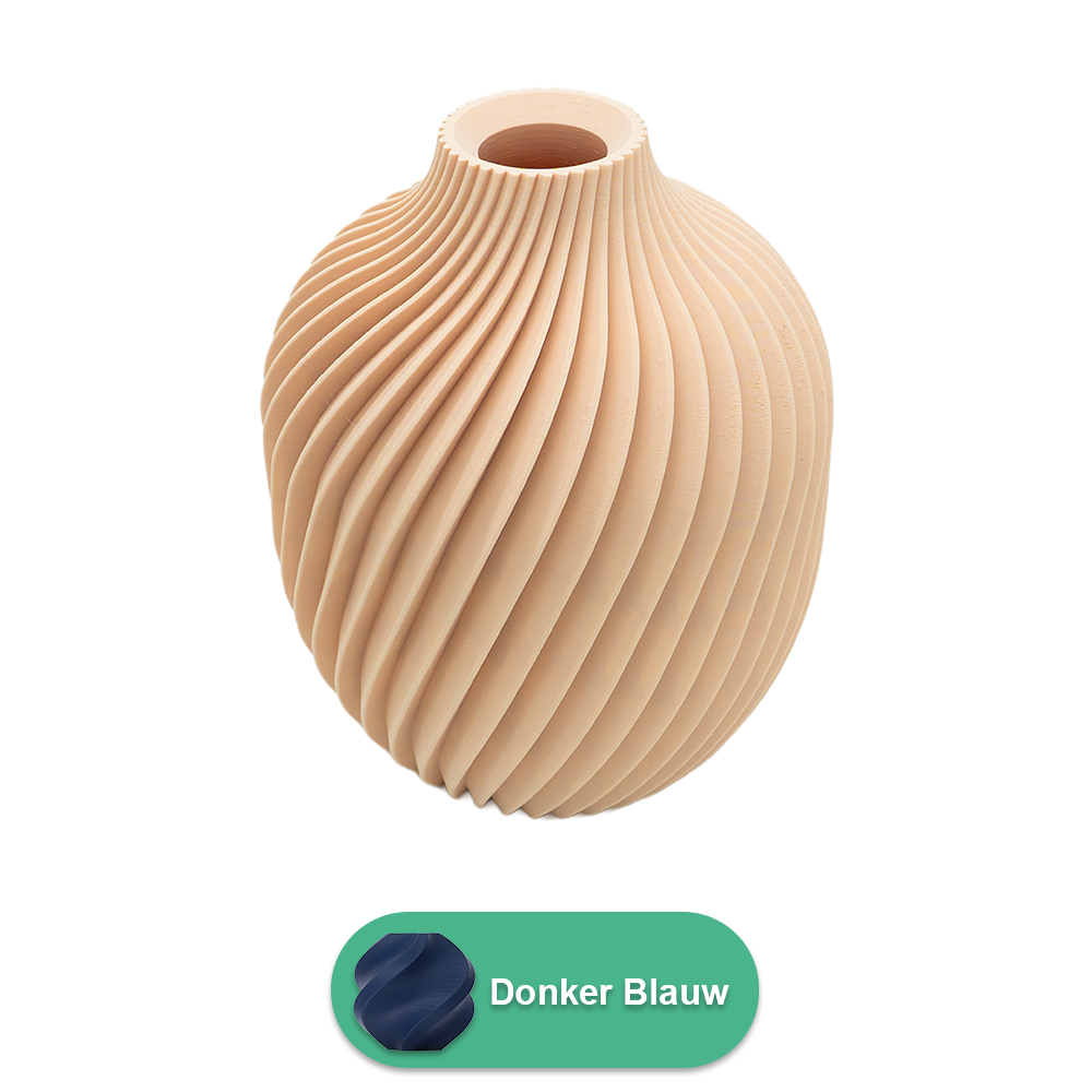 Nova 3D Vase – 3D-gedruckte Vase – Nachhaltiges PLA – Geeignet für künstliche Blumen