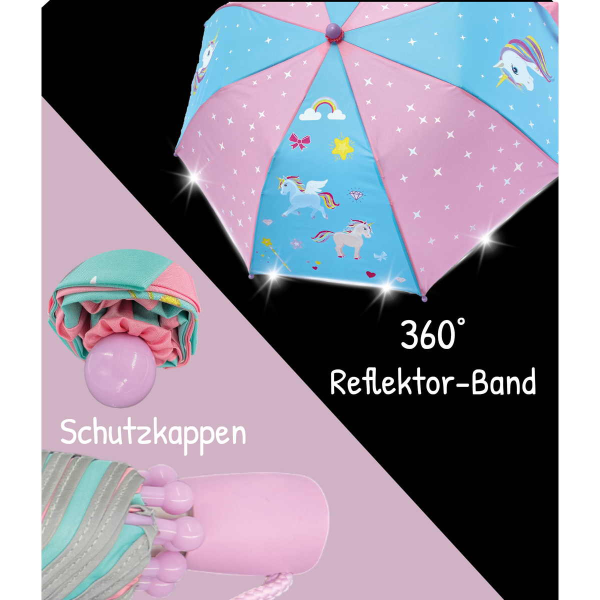 Magic Regenschirm Einhorn
