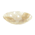 Goldene Lotus Obstschale 33cm