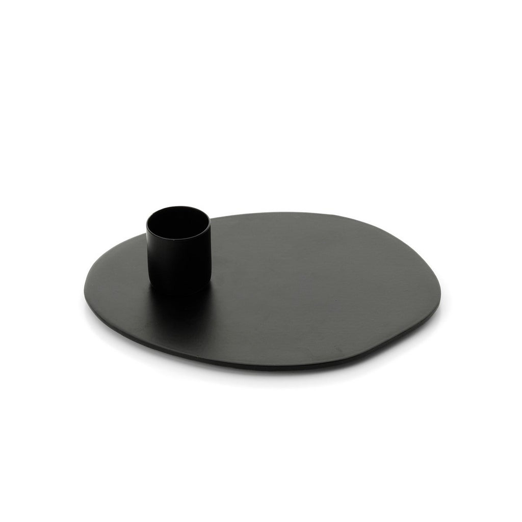 Der Glowpad Kerzenhalter – Schwarz – S