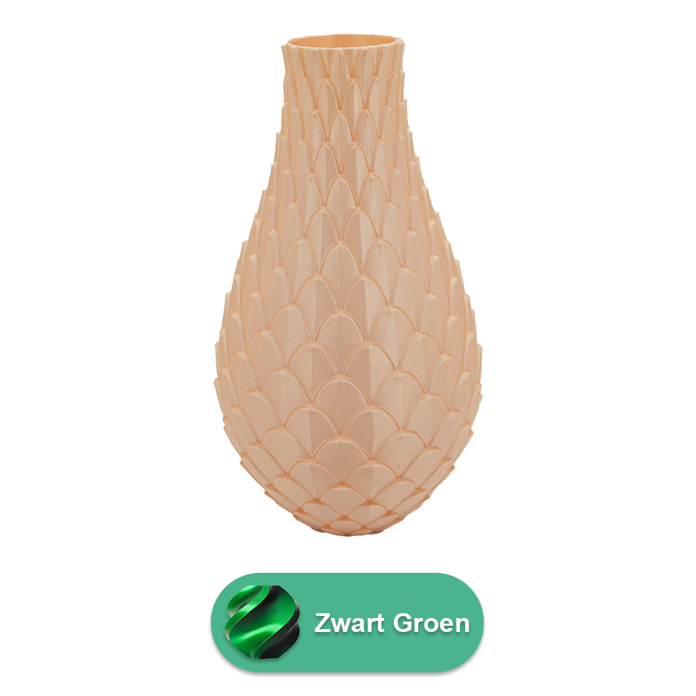 Sirena 3D-Vase – 3D-gedruckte Vase – nachhaltiges PLA – geeignet für künstliche Blumen