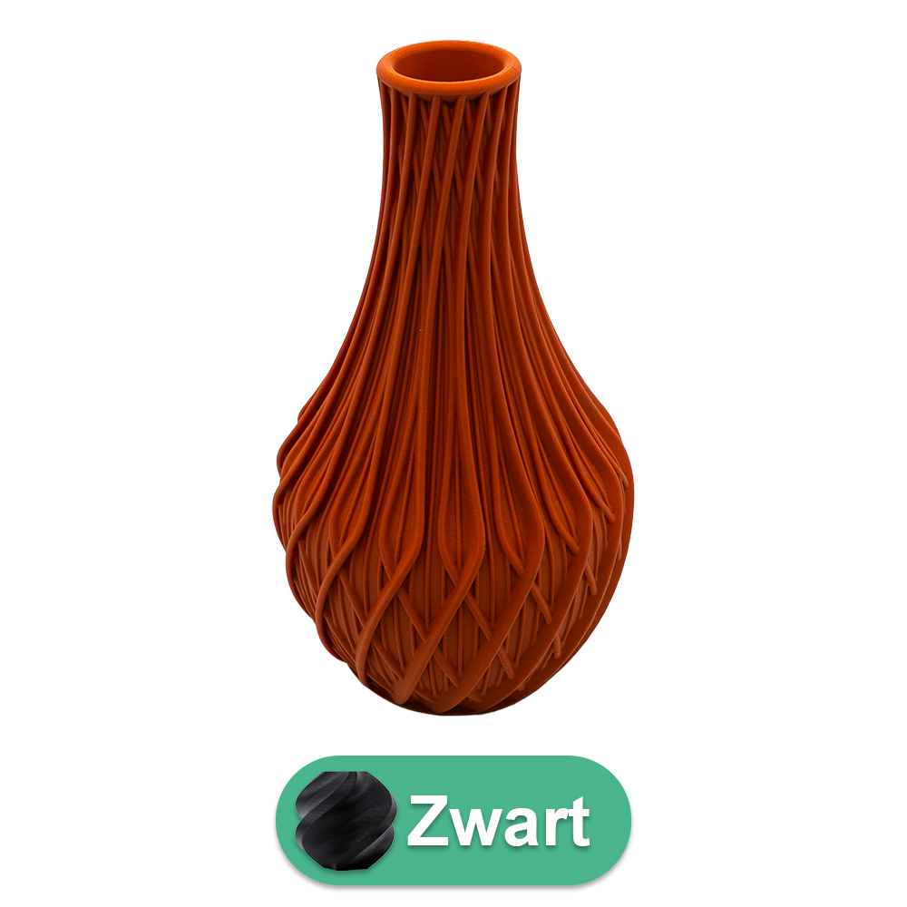 Miroa 3D-Vase – 3D-gedruckte Vase – nachhaltiges PLA – geeignet für künstliche Blumen