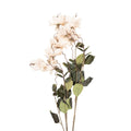 Künstliche weiße Blume 120cm Dekozweig