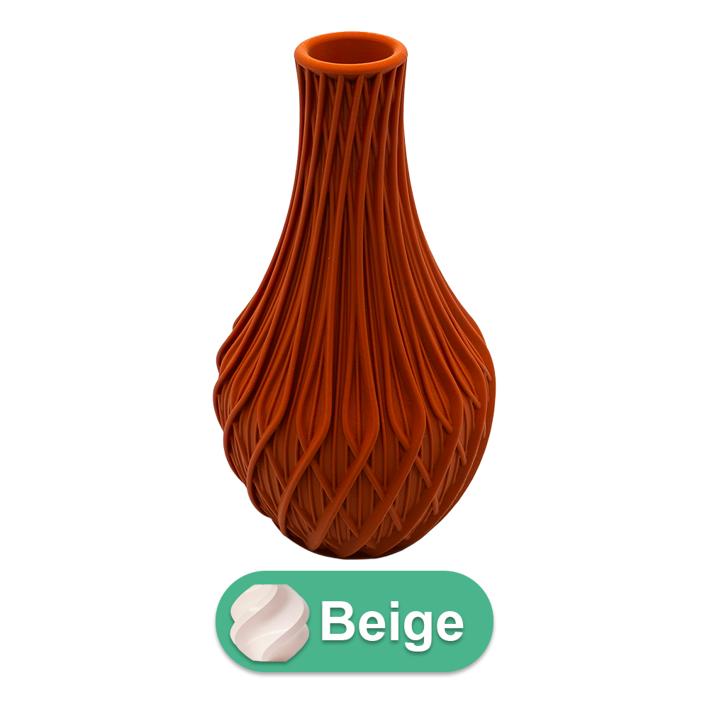 Miroa 3D-Vase – 3D-gedruckte Vase – nachhaltiges PLA – geeignet für künstliche Blumen
