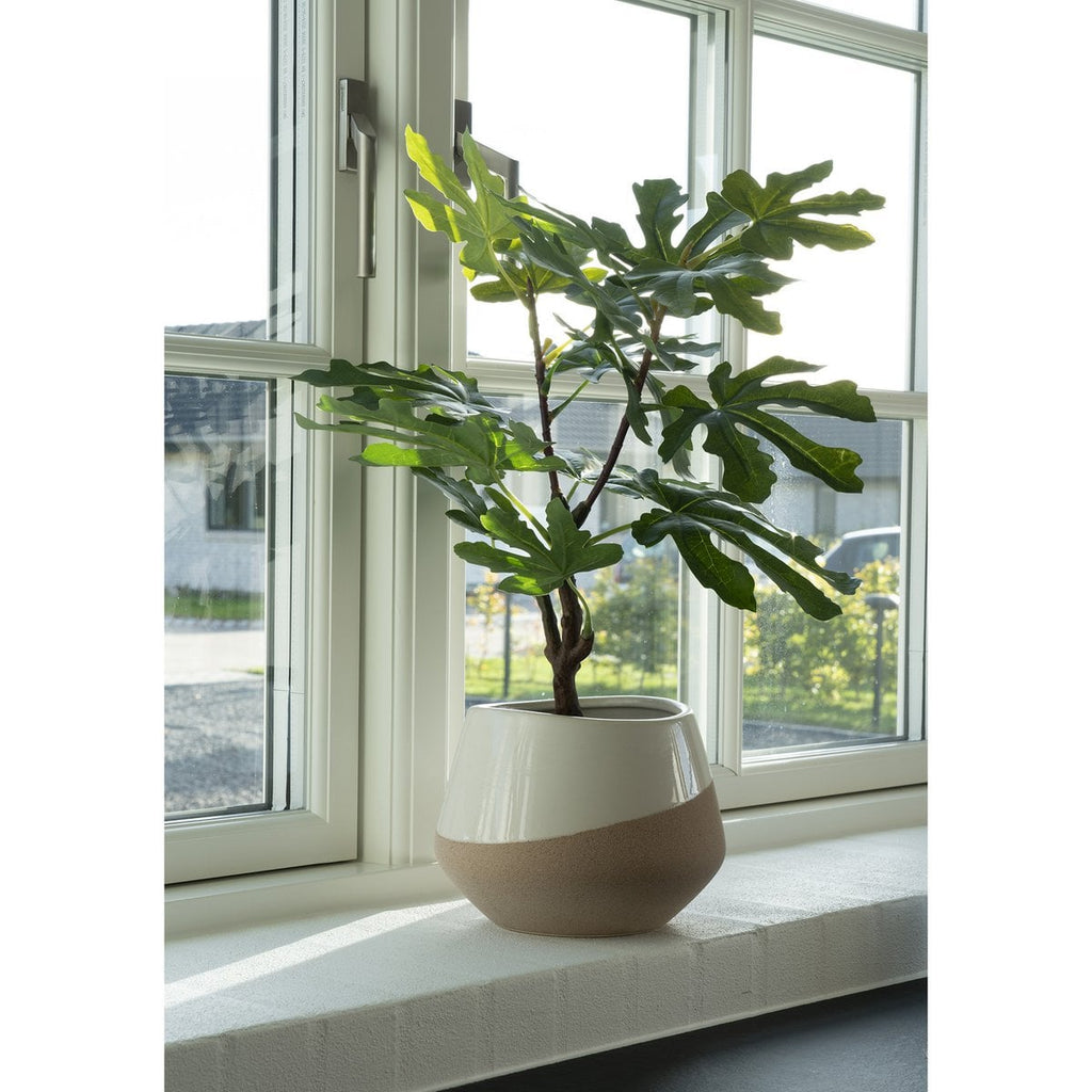 Feigenbaum - Grün, PE-Kunststoff, H:60 cm