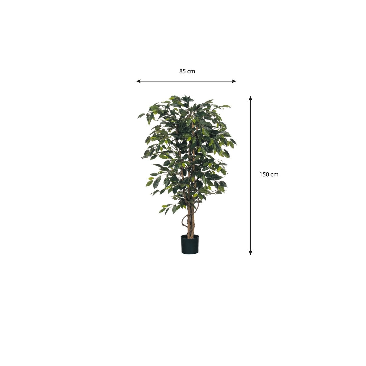 Künstliche Pflanze Ficus Green