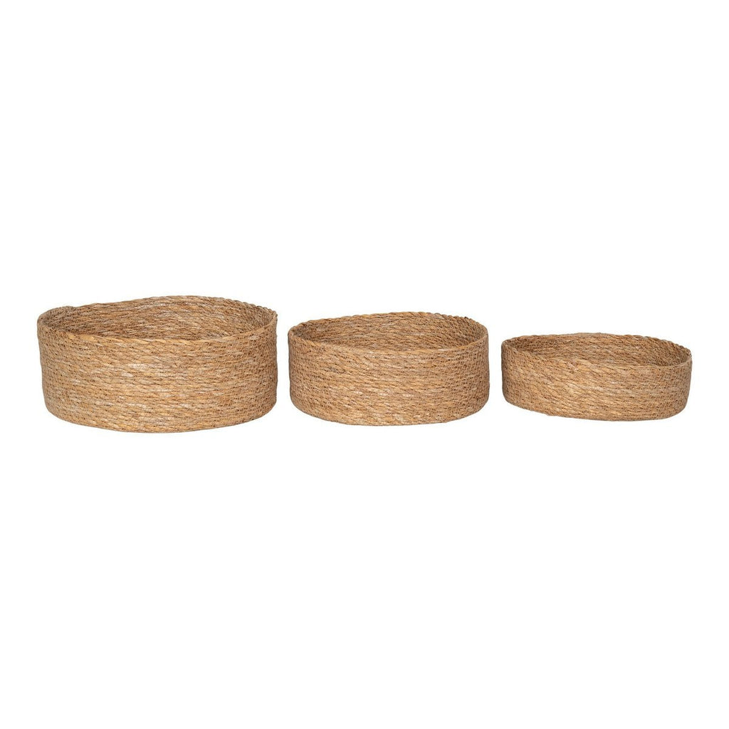 Batam Basket - Korb, Seegras, natur, 3er-Set