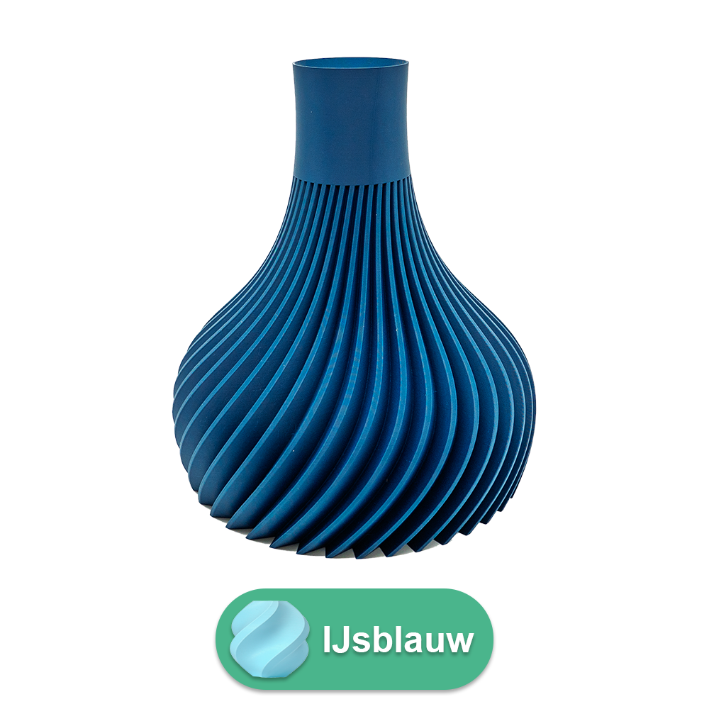Virella 3D-Vase – 3D-gedruckte Vase – nachhaltiges PLA – geeignet für künstliche Blumen