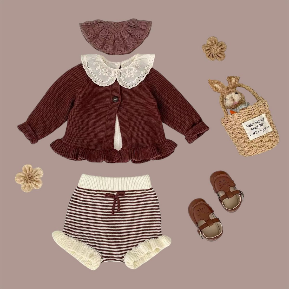 Ahorn-Pullover-Hosen-Set