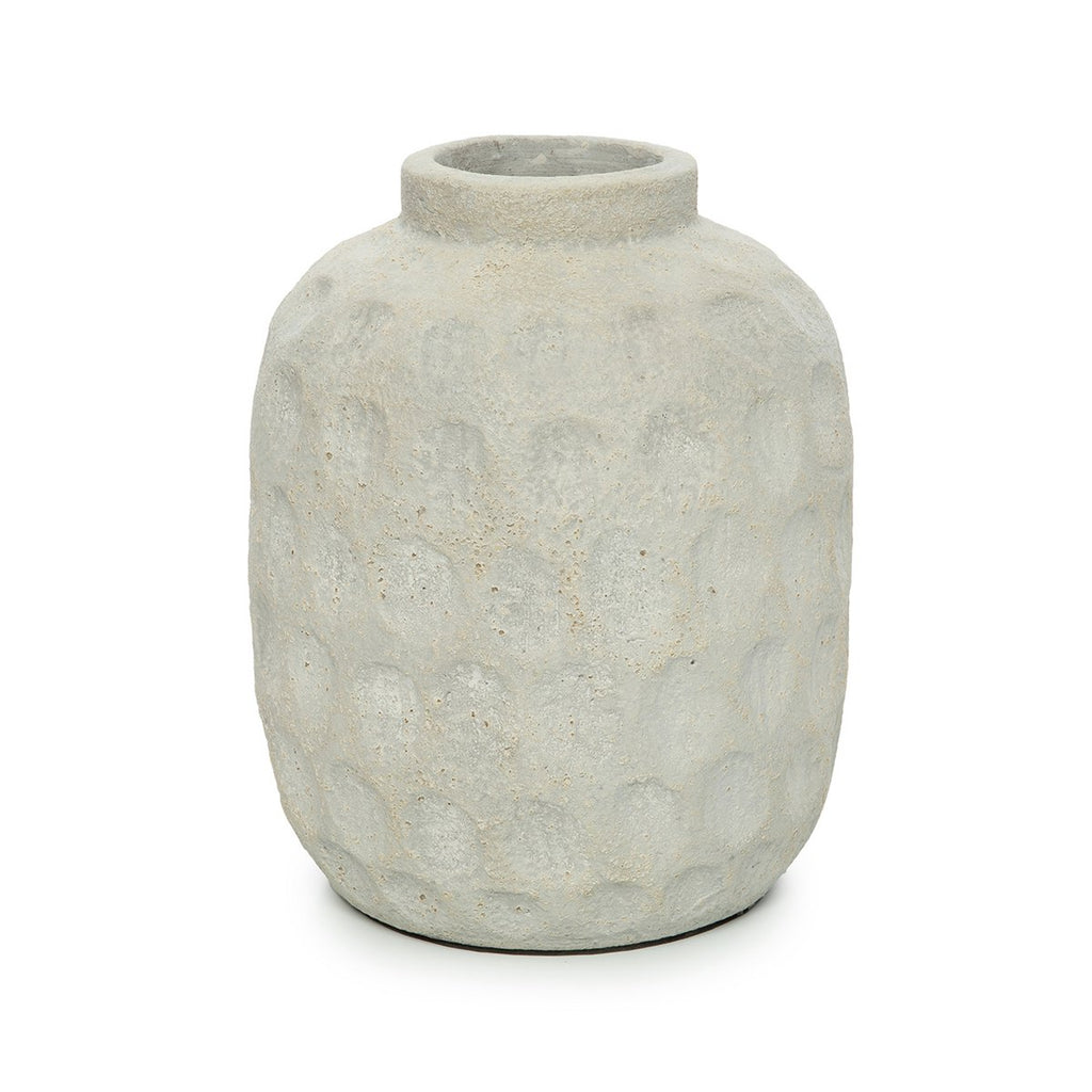 Trendige Beton Vase L - Große Designer-Vase 20x22 cm"