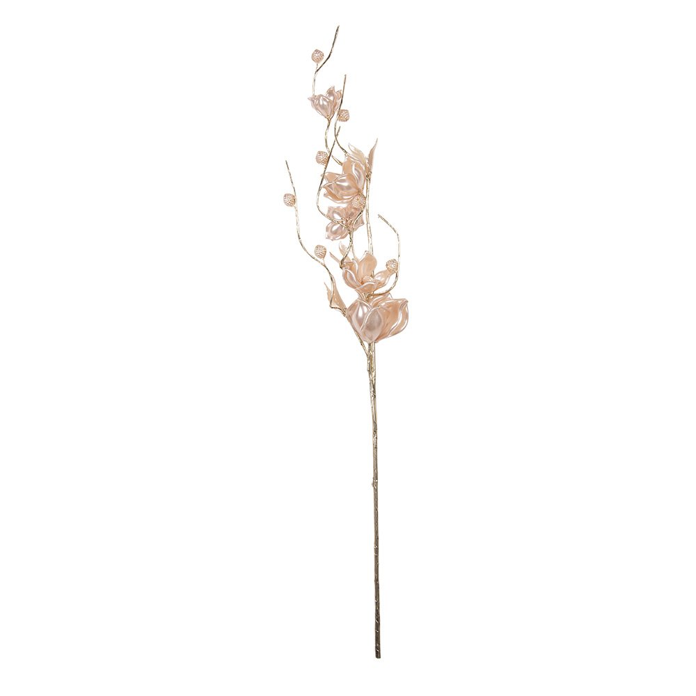 Dekozweig 6x6x62 cm Rosa Kunststoff