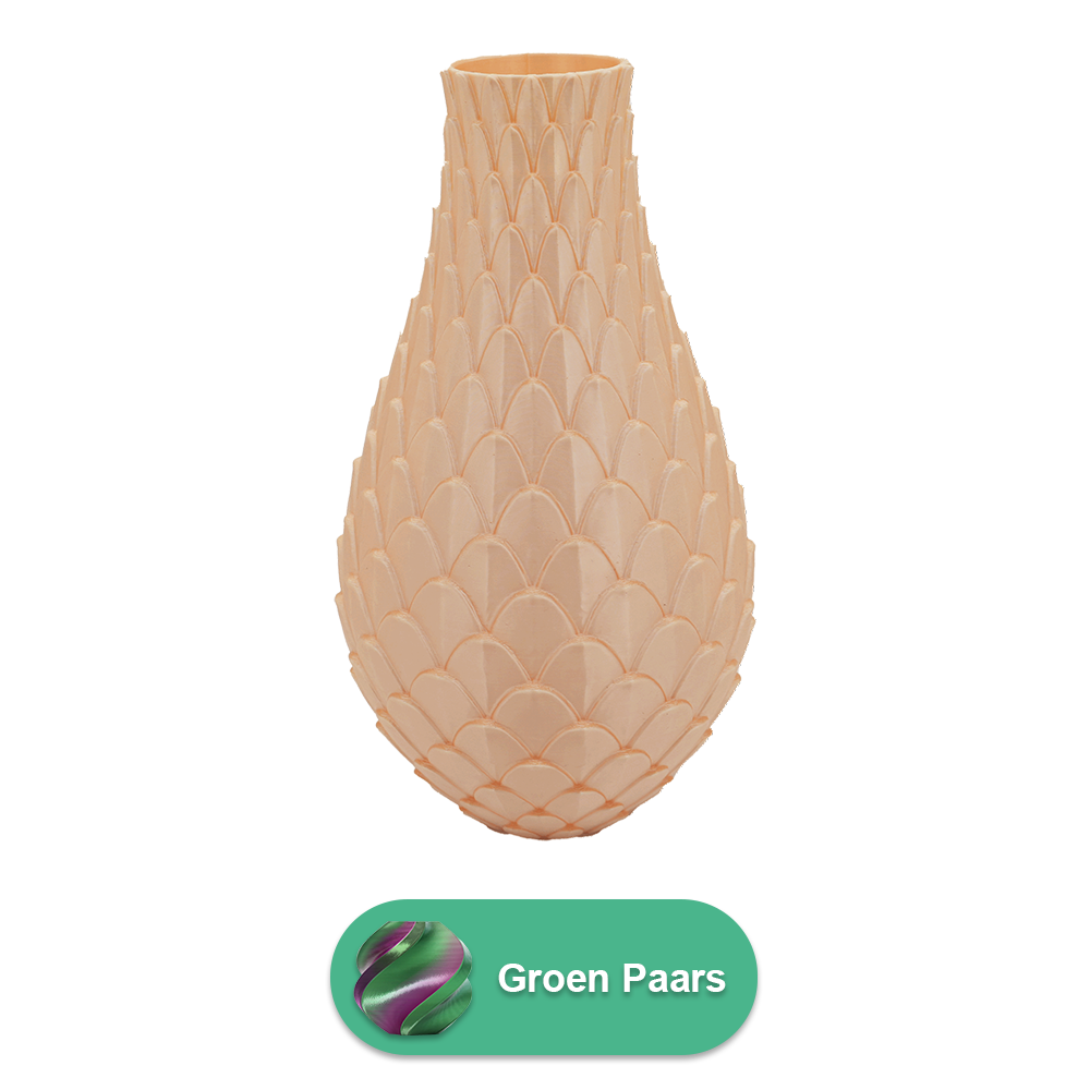 Sirena 3D-Vase – 3D-gedruckte Vase – nachhaltiges PLA – geeignet für künstliche Blumen