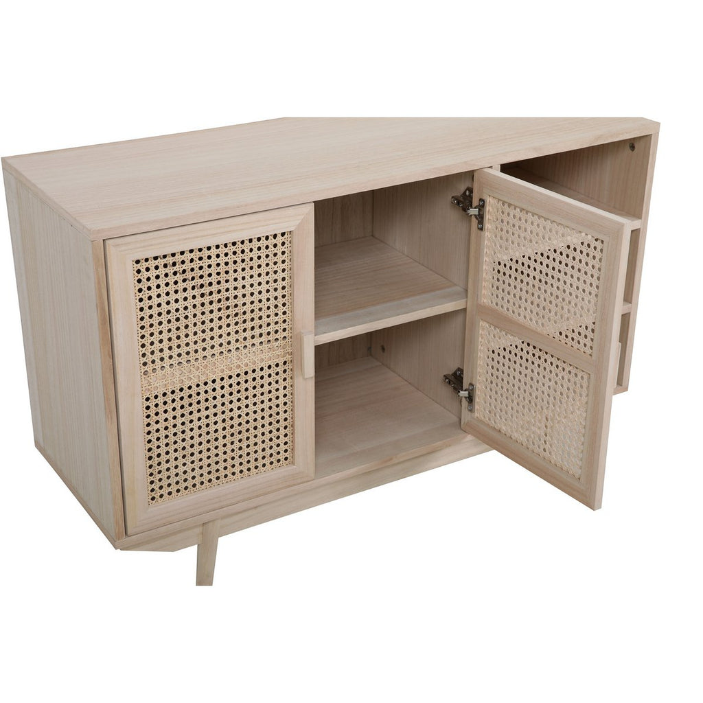 Sideboard 100x36 cm Rattangeflecht