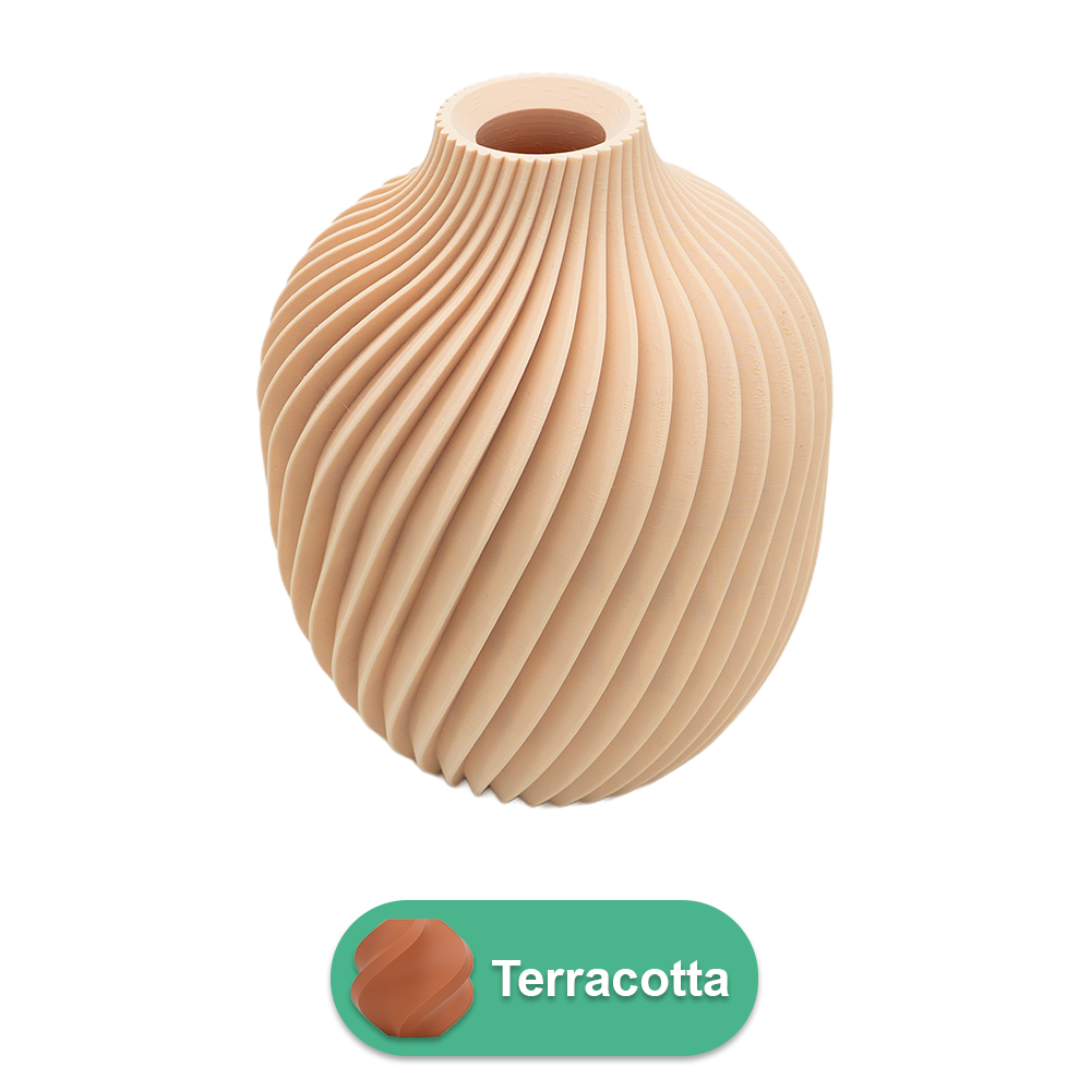 Nova 3D Vase – 3D-gedruckte Vase – Nachhaltiges PLA – Geeignet für künstliche Blumen